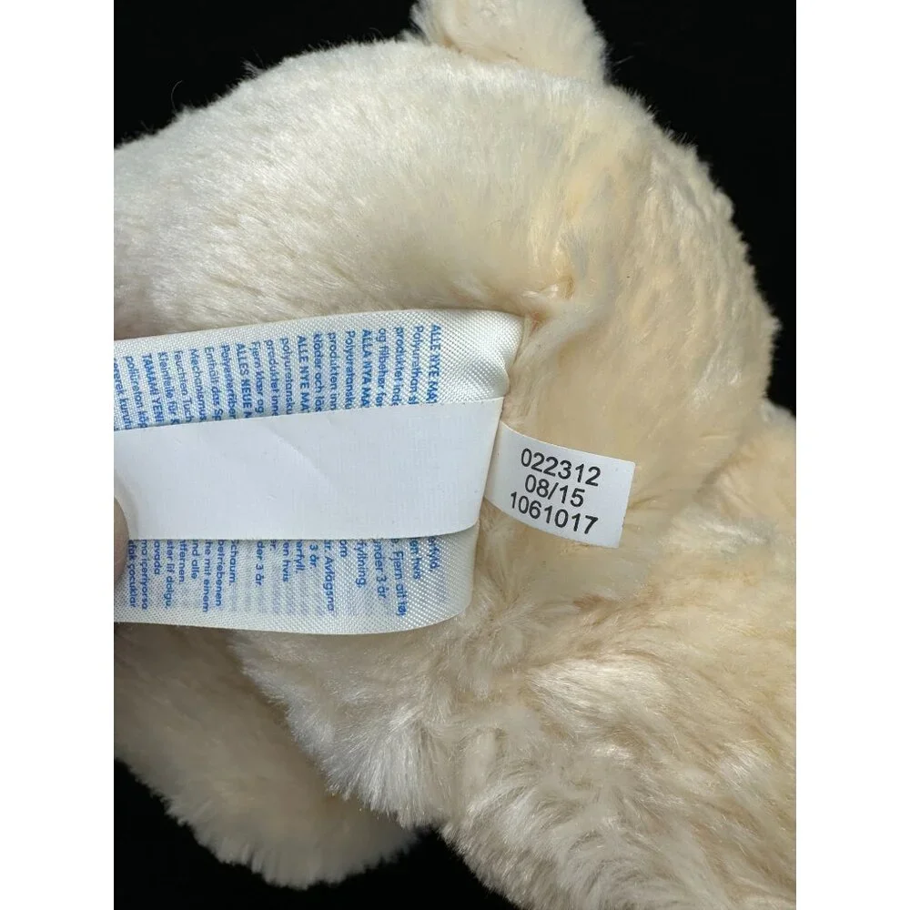 Build A Bear Workshop Lil Buttercream Cub Teddy Bear Plush Soft Cuddly Off-White